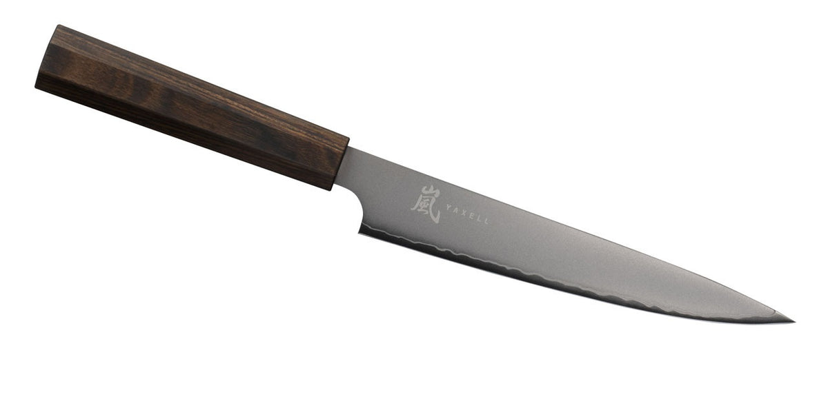 Yaxell HANA Fleischmesser, Pakkaholz