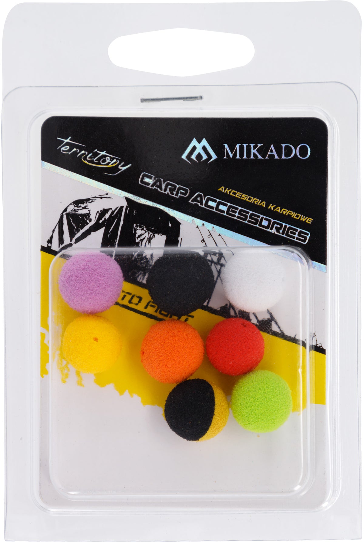 Mikado Zig Rig - Pop Up - Eva-Schaum 12mm - Mix - 8 Stk.