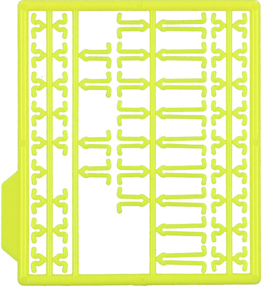 Mikado Stopper - Haar-Verlängerung - Gelb - 2 Stk.