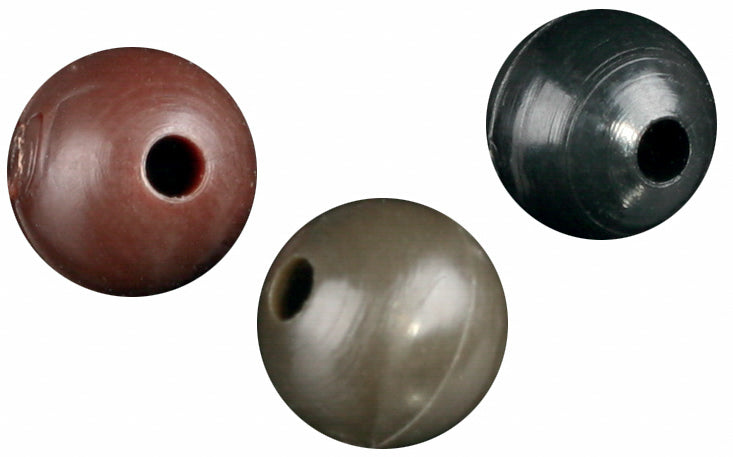 Mikado Silikon-Perle - Soft - Größe 6mm - Schwarz - 25 Stk.