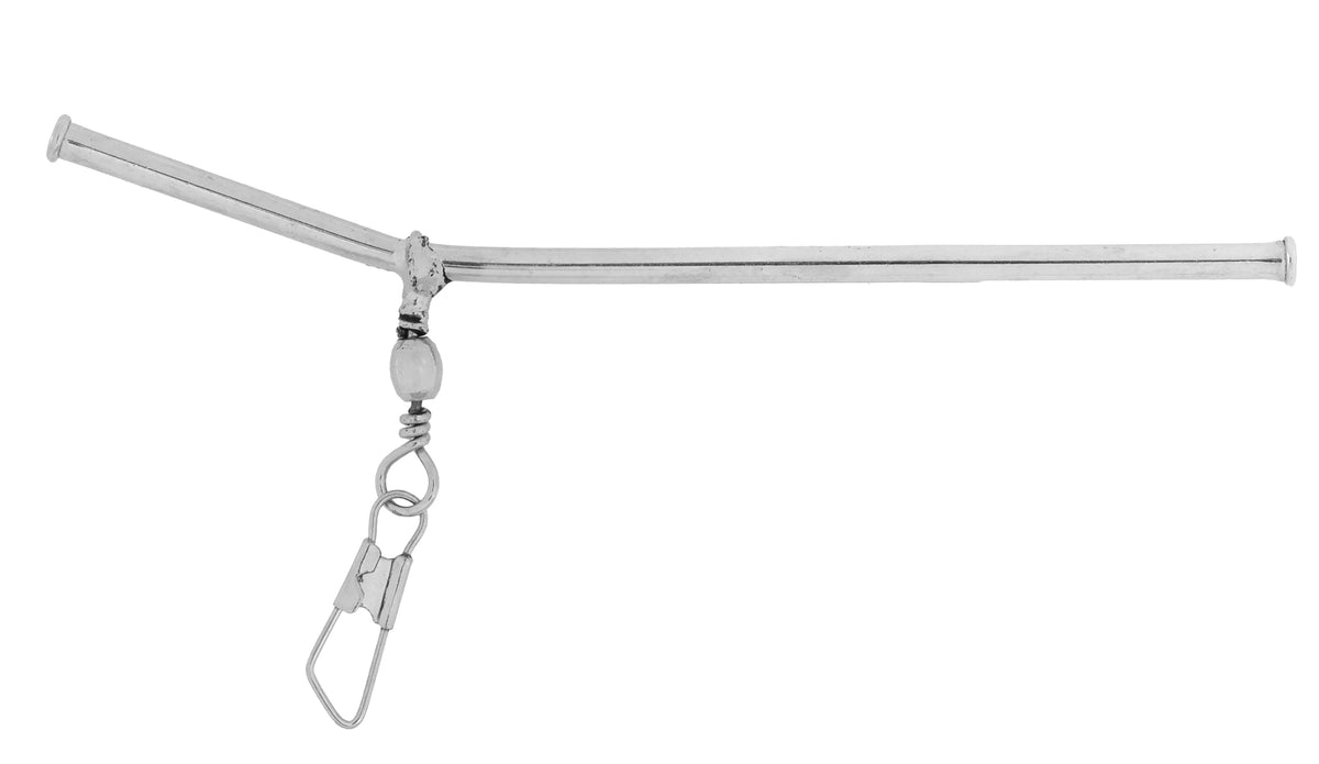 Mikado Rohr - Anti-Tangle Mit Karabiner - Metall - 10 Cm - 3 STK.