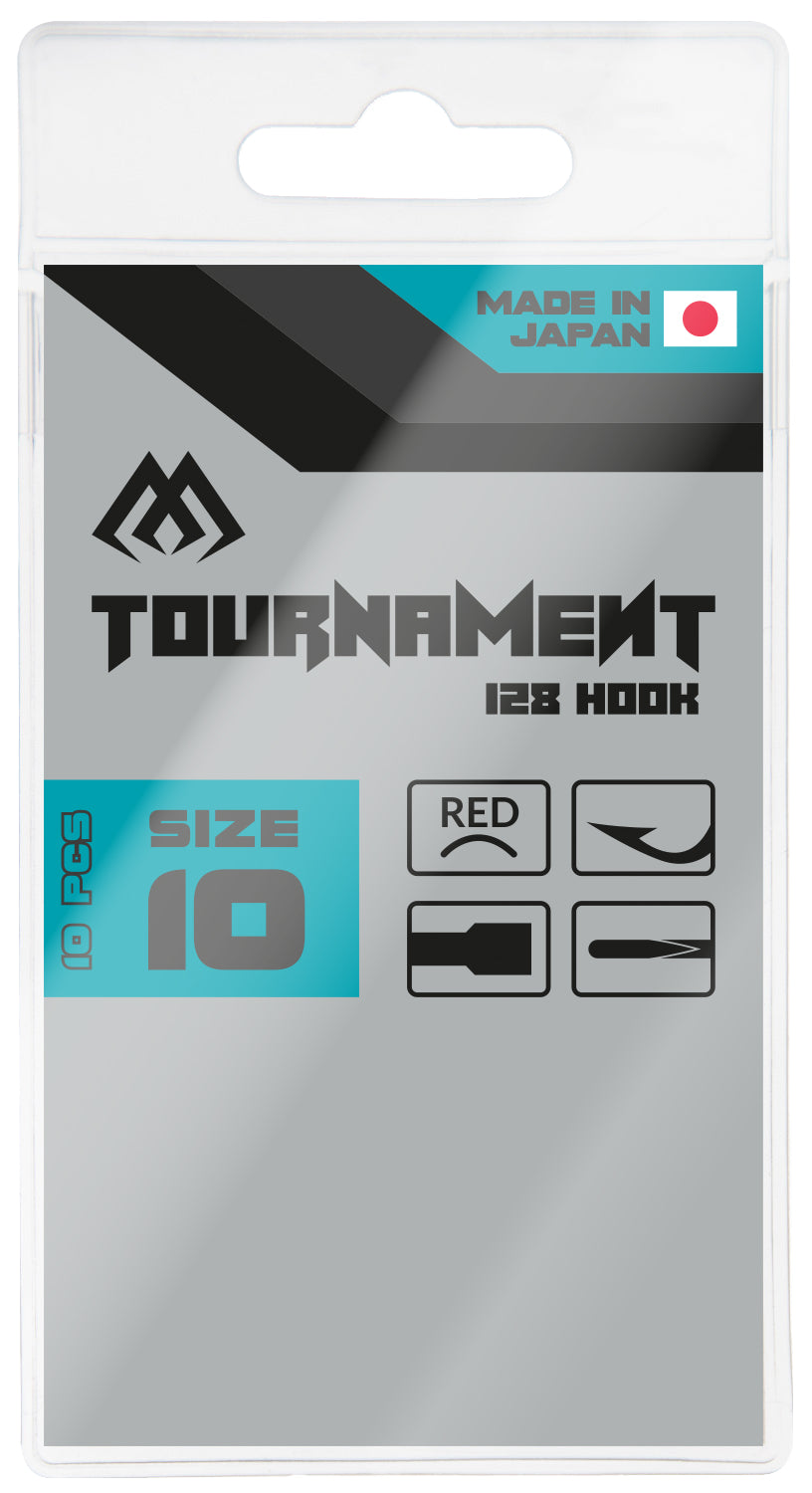 Mikado Haken - Tournament - 128 NR. 16 Red - 10 Stk.