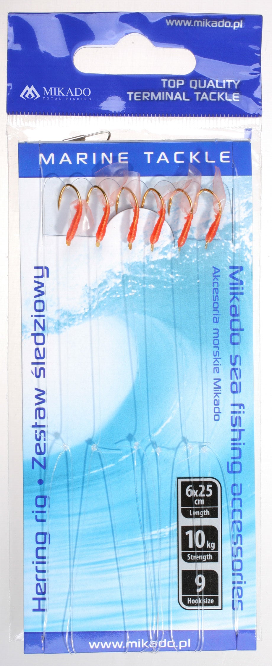 Mikado Meeres-Set - Herring Rig 6x25cm - Haken 6 - 1 Satz