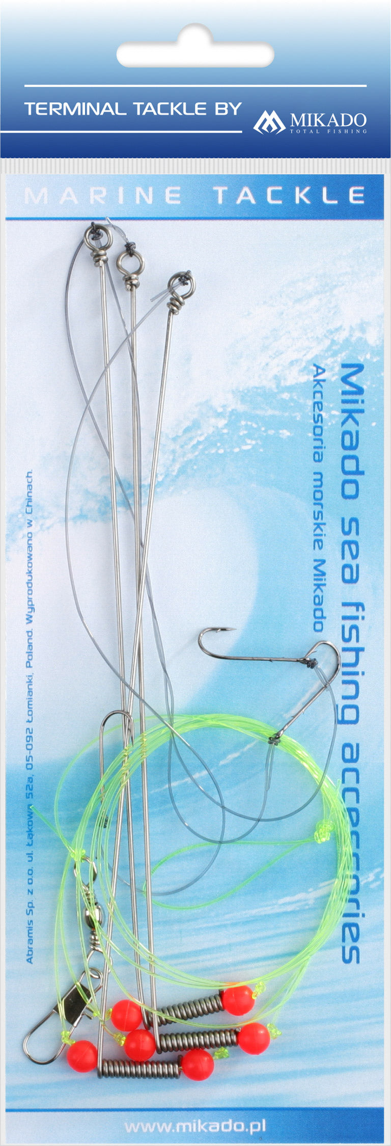 Mikado Meeres-Set - Steel Boom Rig - Haken Grösse 8 - 1 Satz