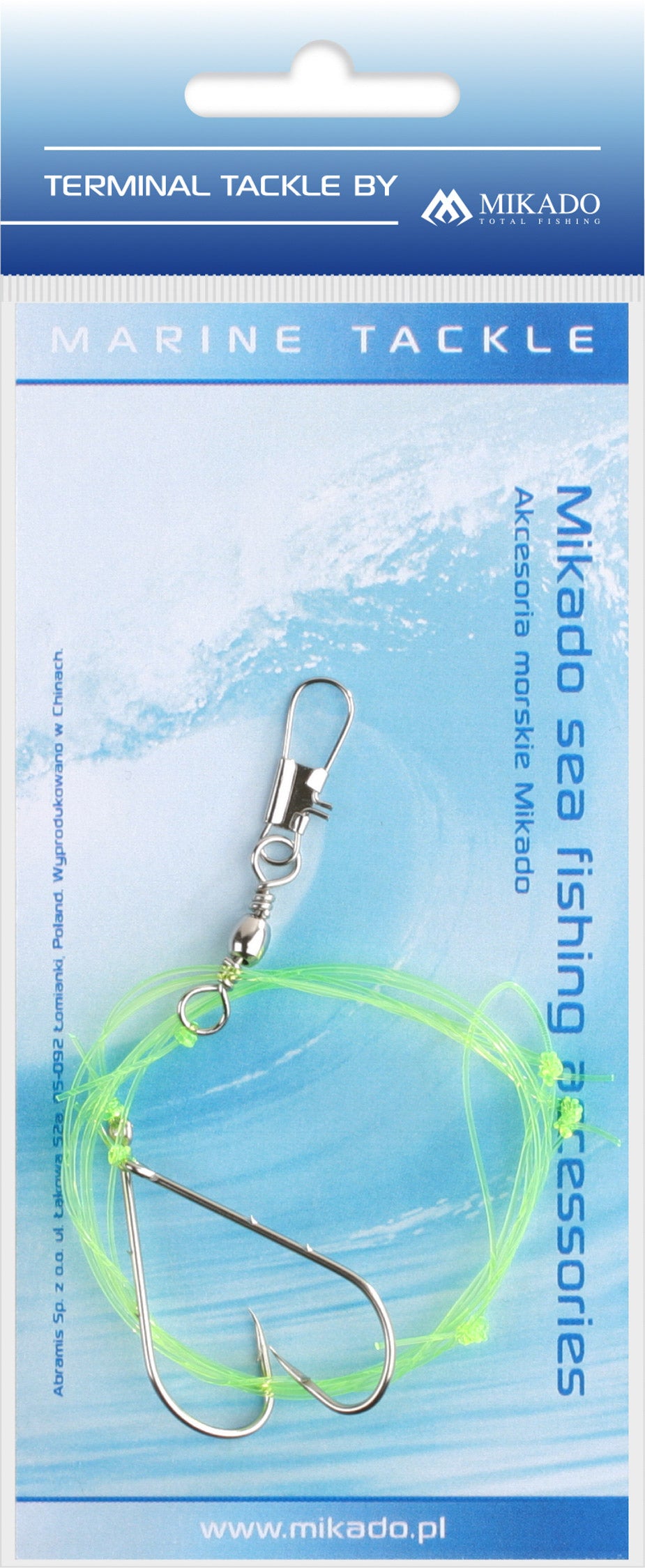Mikado Meeres-Set - Simple Boom Rig 0.60mm - Haken 1/0 - 1 Satz
