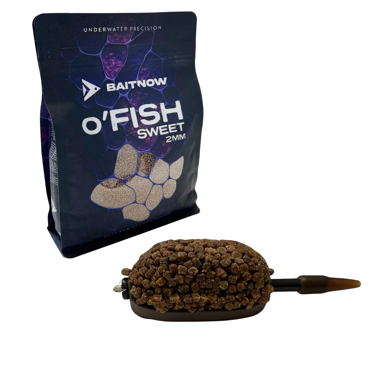 Mikado Pellet Method Feeder - O'FISH Sweet 2MM 800g - Packung 1 stk.