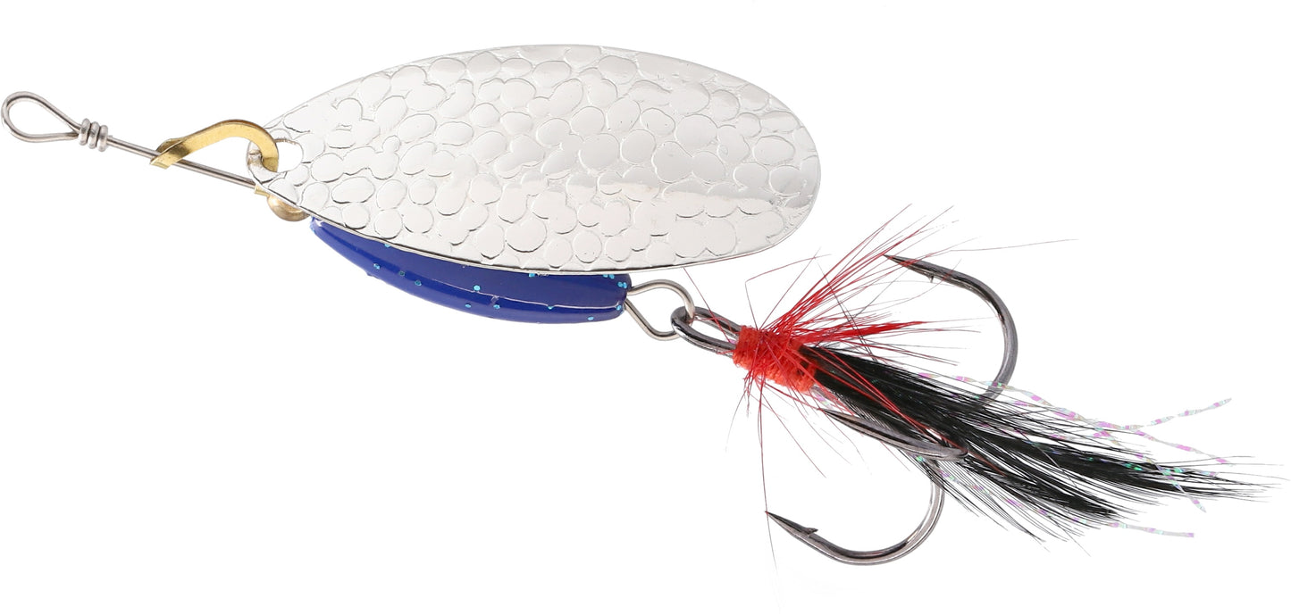 Mikado Spinner - M-Grub Nr 4 Silber / Blue Knight - 1 Stk.
