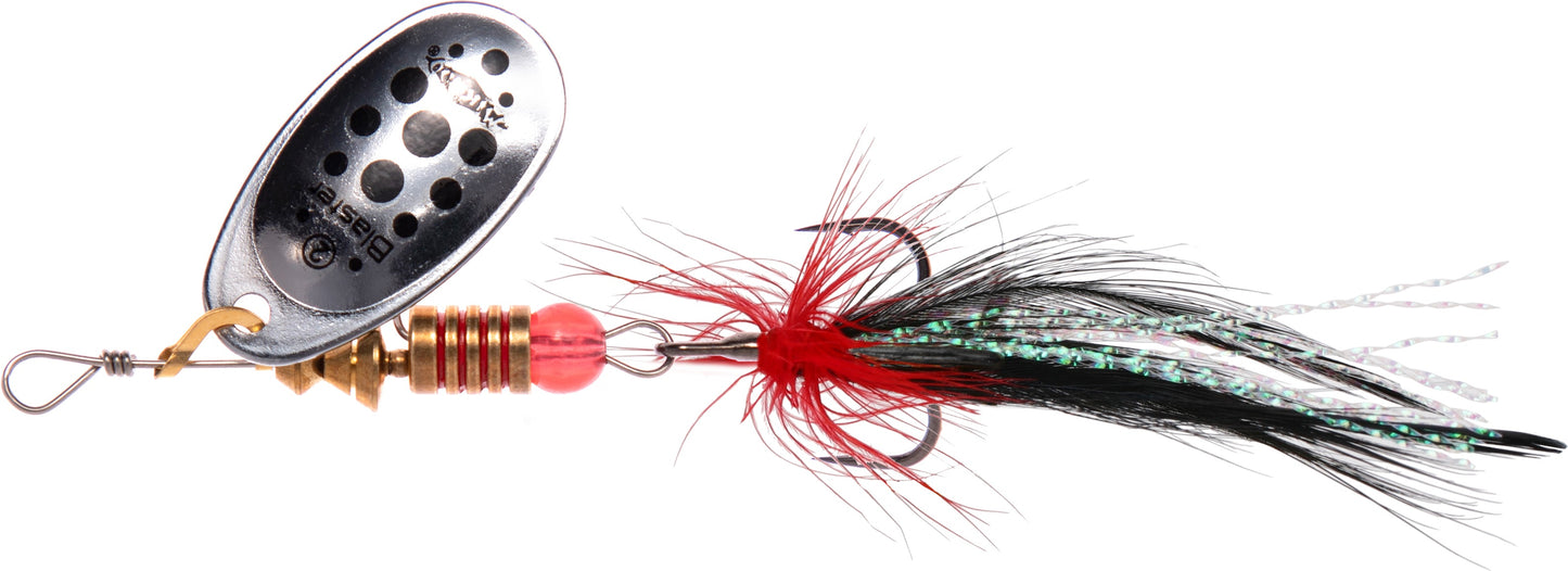 Mikado Spinner - Blaster Mit Quaste 2 - Silber / 11 - 1 Stk.