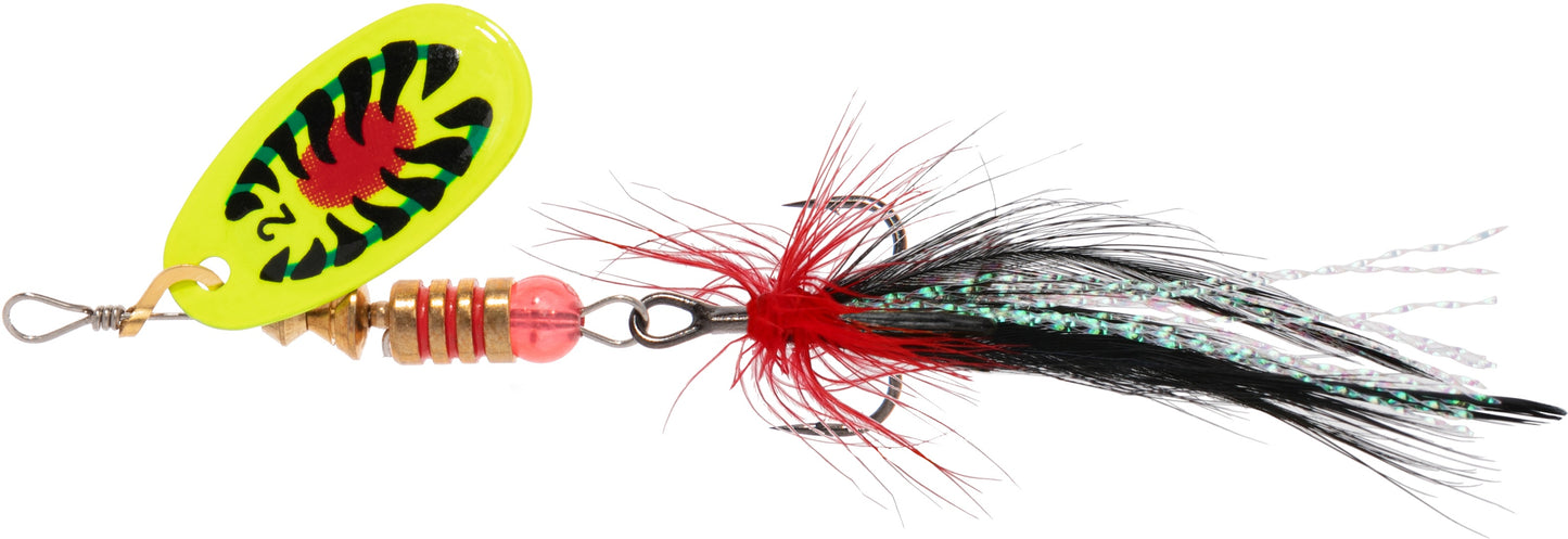 Mikado Spinner - Blaster Mit Quaste 5 - Silber / 28 - 1 Stk.
