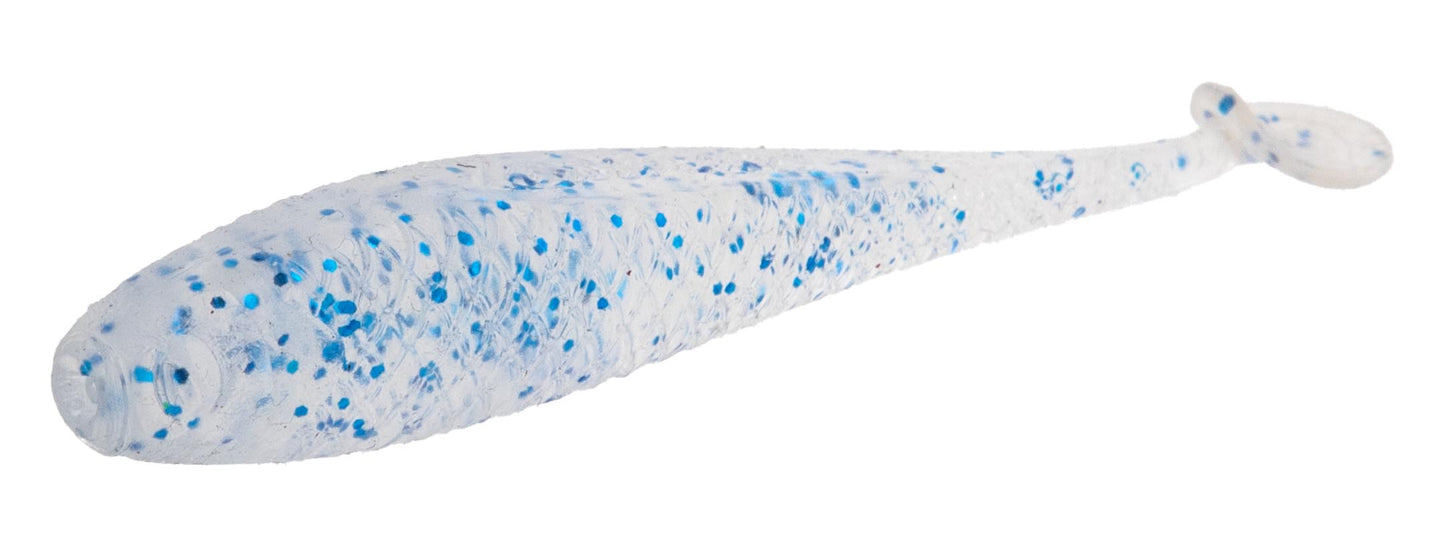Mikado Köder - M-Craft Baby Shad 35mm / Clear Blue - 10 Stk.