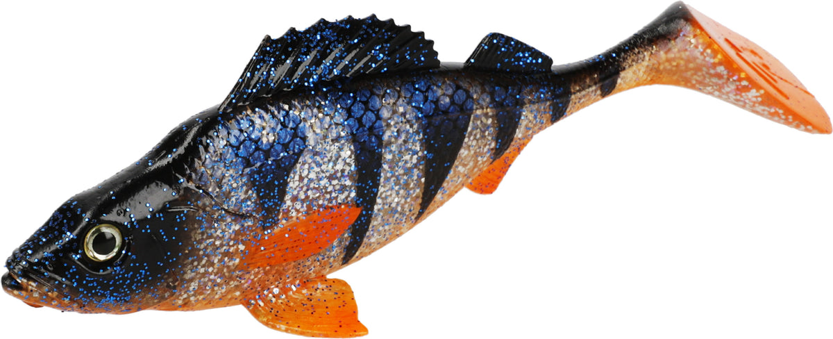 Mikado Köder - Mft Perch 10cm / 14g / Crystal Perch - 4 Stk.