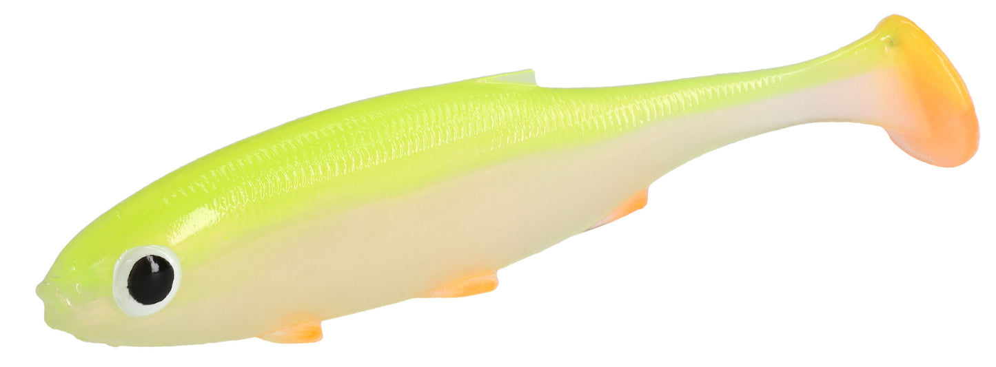 Mikado Köder - Perfect Roach 13cm/LIME Back - Bulk - 25 Stk.