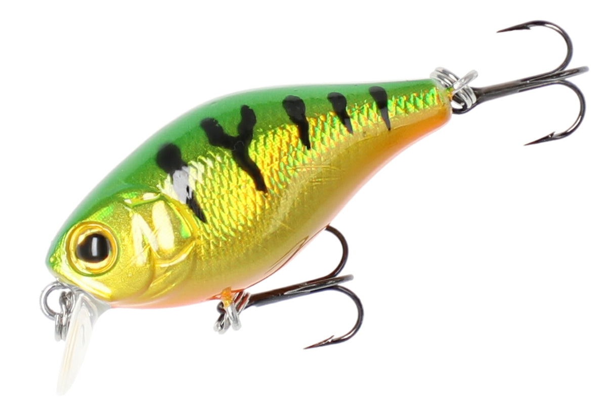 Mikado Wobbler Fishunter Bold Head - 4cm/FIRETIGER - Schwimmend - 1 Stk.