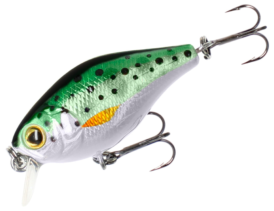 Mikado Wobbler Fishunter Bold Head - 4cm/RAINBOW Trout - Schwimmend - 1 Stk.