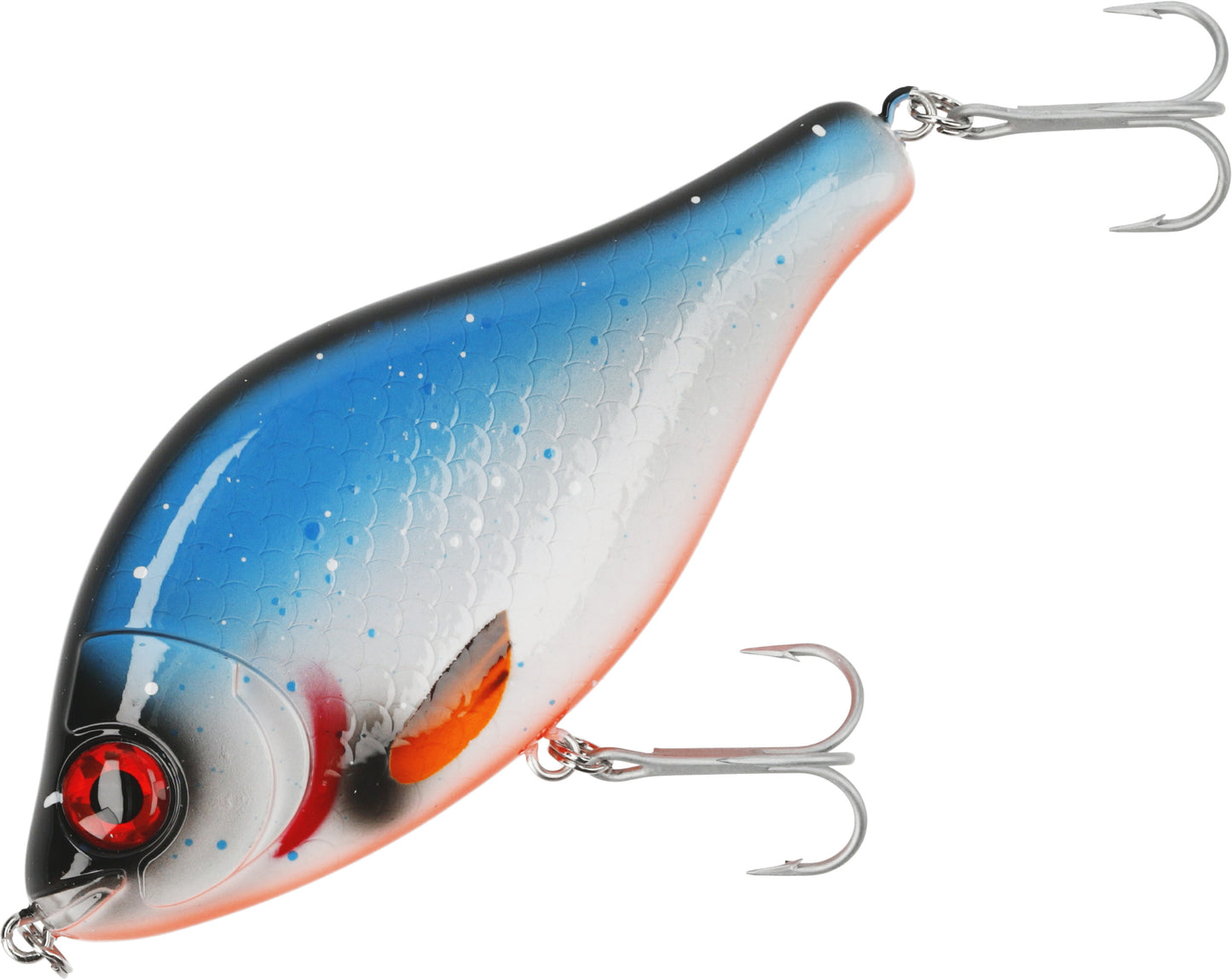 Mikado Wobbler - Mft Jerk - 13cm / Blue Roach Sinkend - 1 Stk.