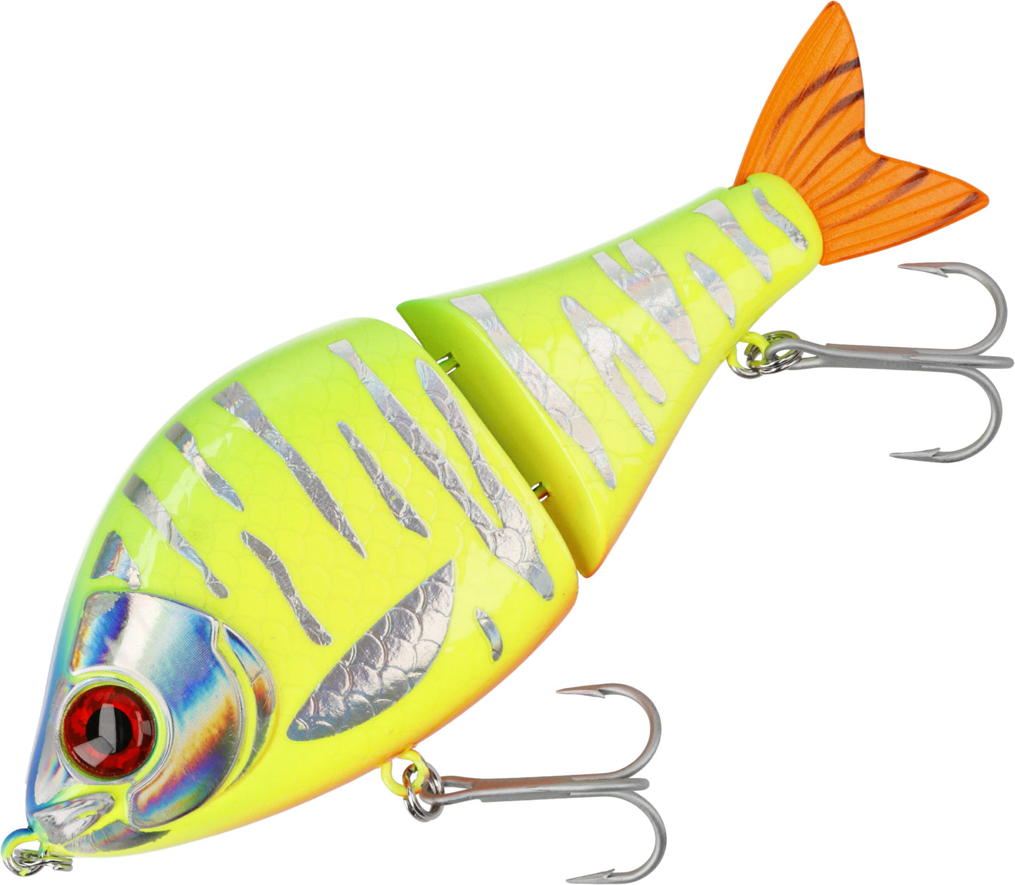 Mikado Wobbler - Mft Swimbait - 7cm / Holo Tiger Langsam Sinkend - 1 Stk.