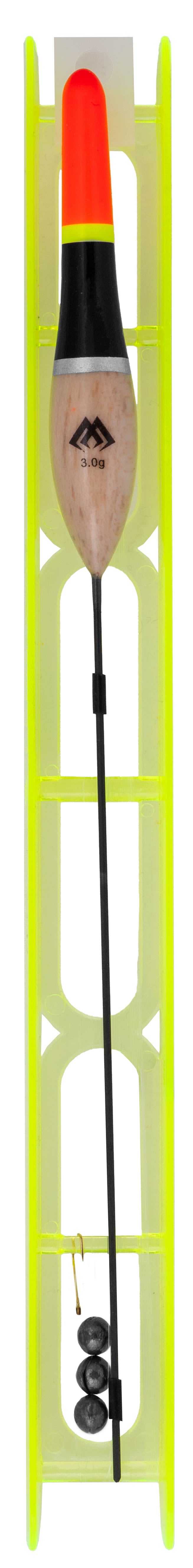 Mikado Pose - Set - 040 - 1.0g / Schnur: 0.12/0.10mm - Haken: 12 - 1 Set.