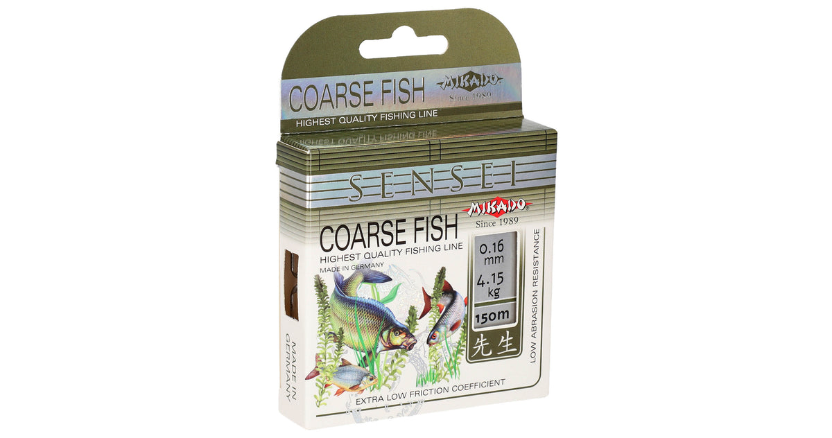 Mikado Schnur - Sensei Coarse Fish - 0.20mm/5.80kg/150m - 1 Spule