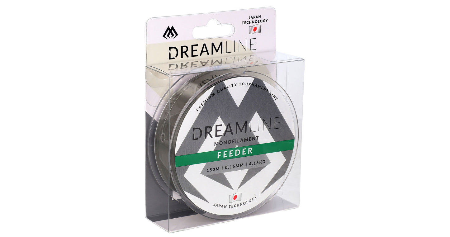 Mikado Schnur - Dreamline Feeder - 0.30mm/10.51kg/150 - Grün - 1 Spule