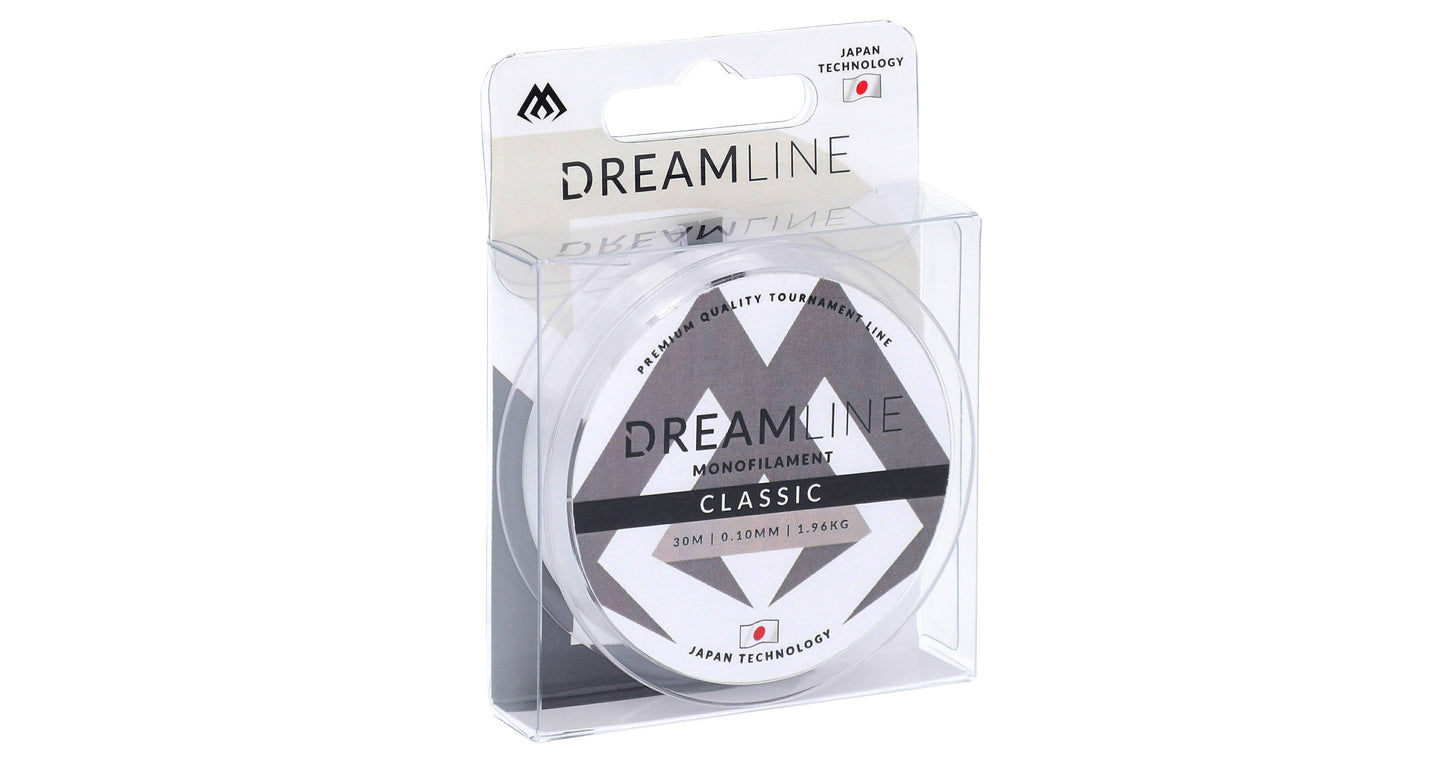 Mikado Schnur - Dreamline Classic - 0.22mm/5.72kg/30m - Transparent - 1 Spule