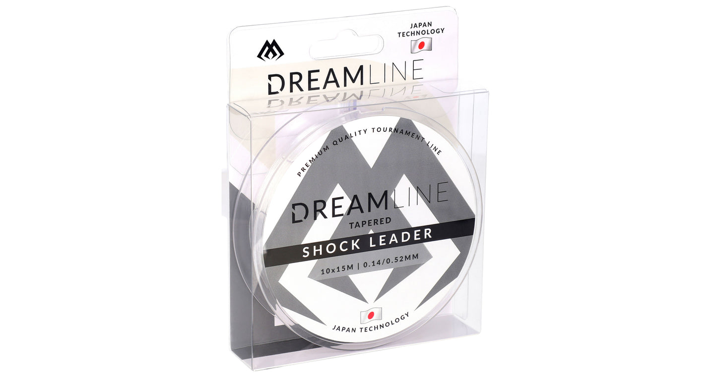 Mikado Schock-Leader - Dreamline Tapered Shock Leader 0.16-0.54mm/10x15m - 1 Spule