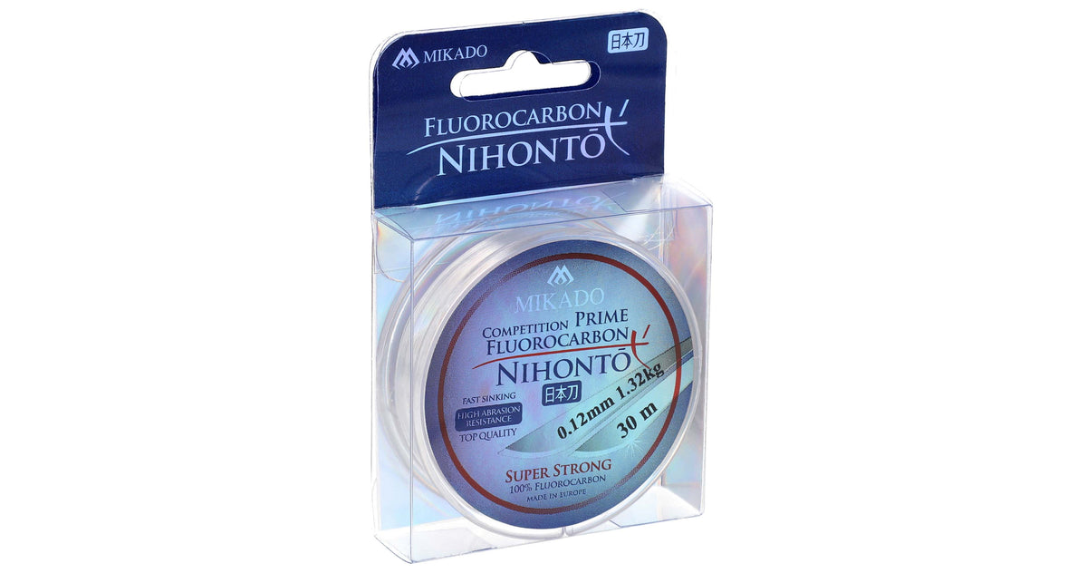 Mikado Schnur - Fluorocarbon Prime - 0.30mm/6.15kg/30m - 1 Spule