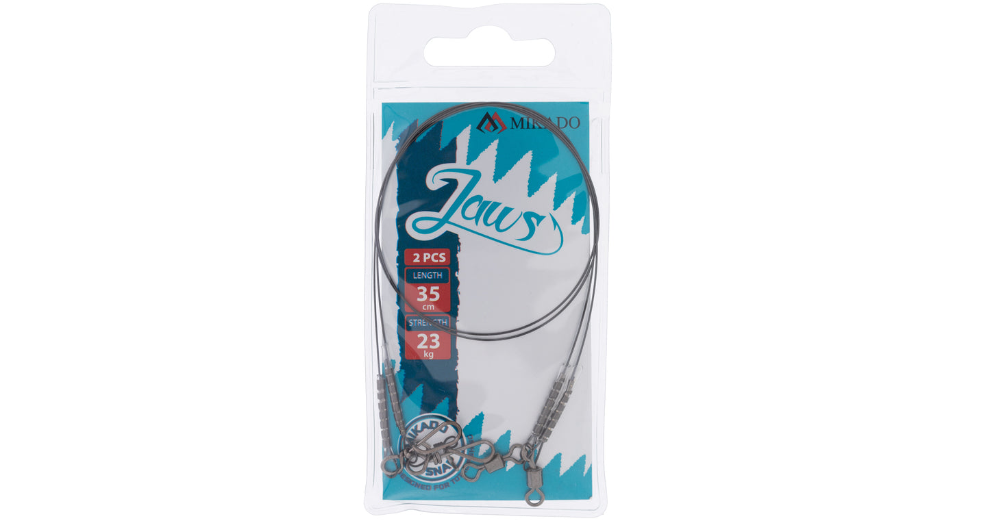 Mikado Titan-Leader - Jaws Light 25cm/10kg - 2 Stk.