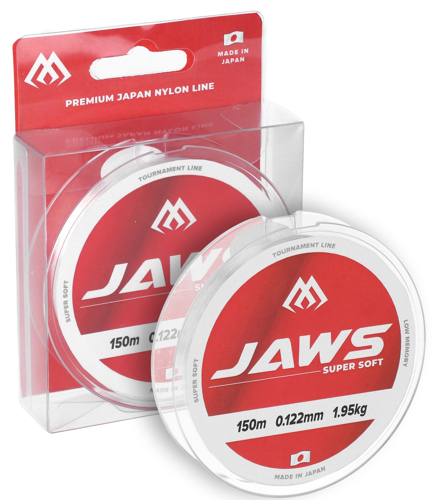 Mikado Schnur - Jaws Super Soft 0.212mm/4.85kg/150m Transparent - 1 Stk.