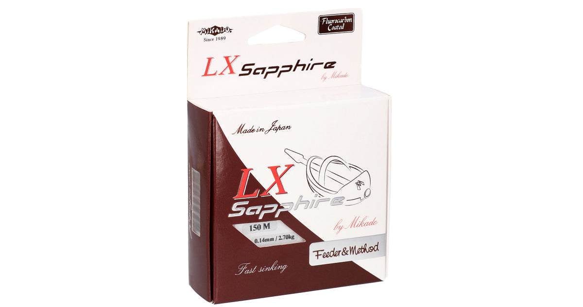 Mikado Schnur - Lx Sapphire Feeder & Method - 0.14mm/2.70kg/150m - 1 Spule
