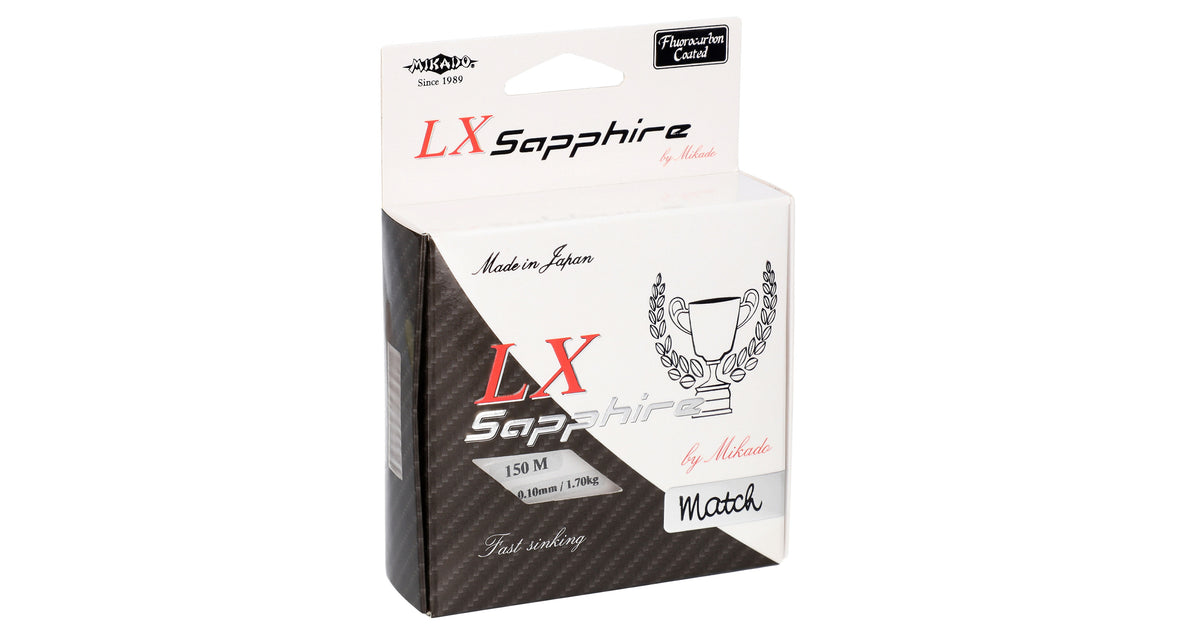 Mikado Schnur - Lx Sapphire Match - 0.12mm/2.20kg/150m - 1 Spule