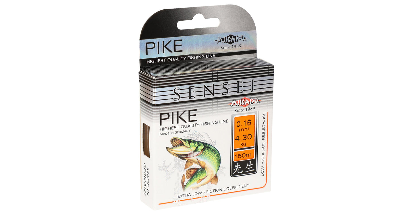 Mikado Schnur - Sensei Pike - 0.26mm/8.80kg/150m - 1 Spule
