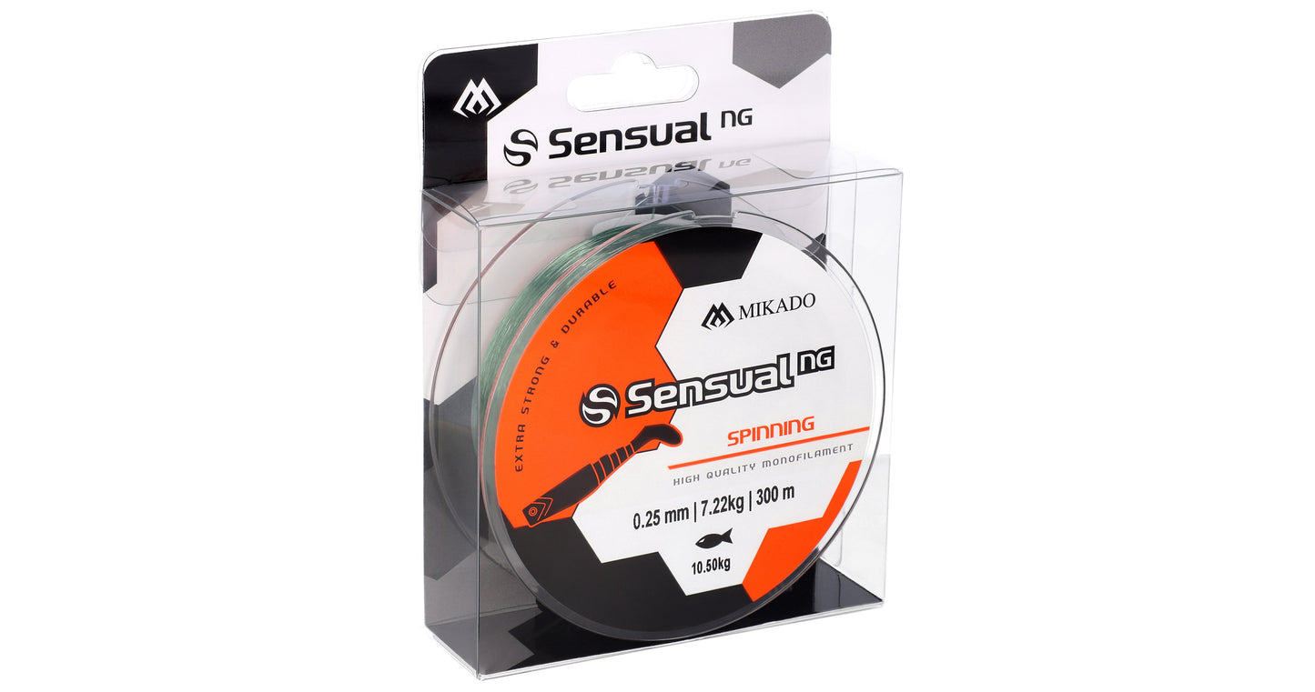 Mikado Schnur - Sensual N.G. Spinning 0.20mm/7.5kg/300m - Helles Grün - 1 Spule