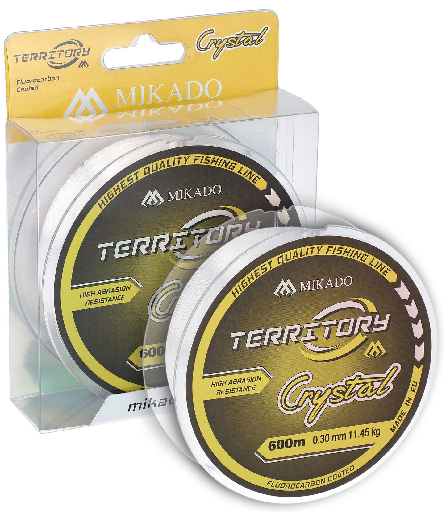 Mikado Schnur - Territory Crystal - 0.35mm/12.50kg/600m - 1 Spule
