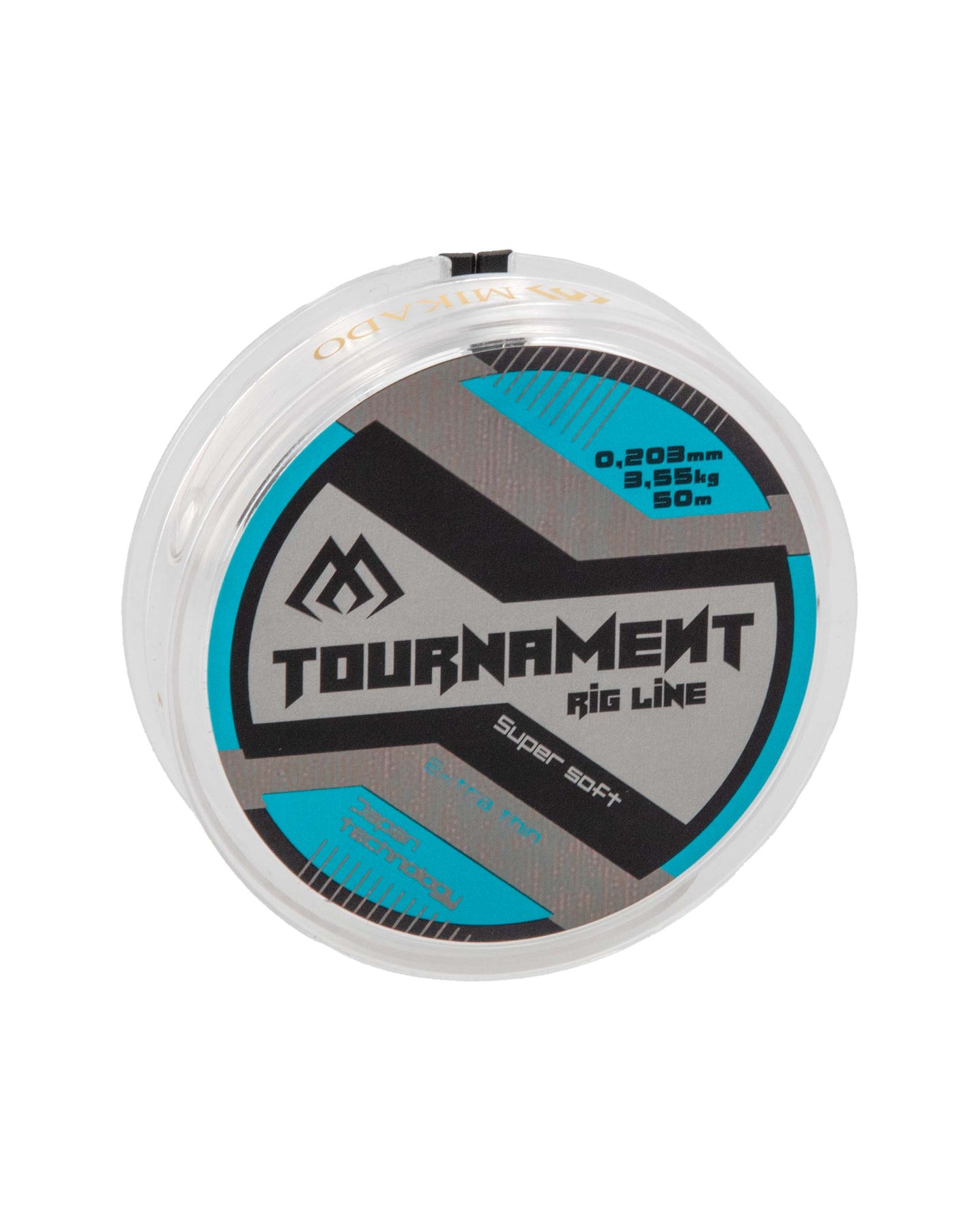Mikado Schnur - Tournament Rig Schnur - 0.091mm/0.84kg/50m - 1 Spule