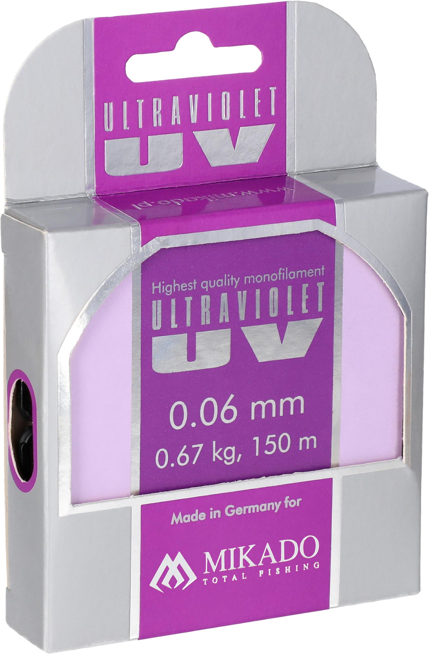 Mikado Schnur - Ultraviolet - 0.34mm/12.50kg/150m - 1 Spule