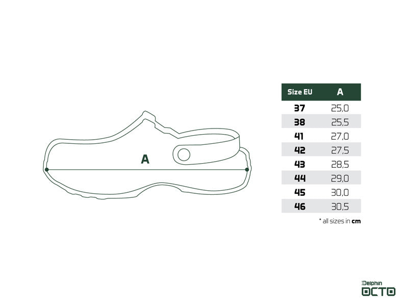 Clogs Delphin OCTO / grüne