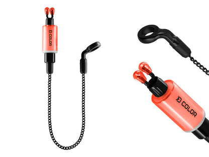 Delphin COLOR-Kettenbissanzeiger Set / 2 Stück