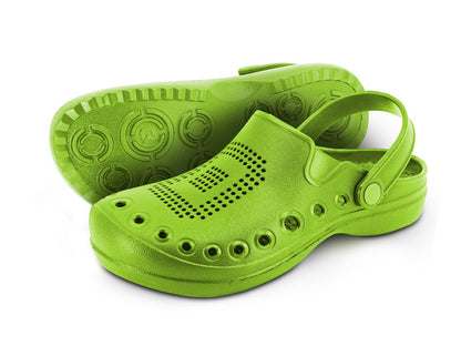 Clogs Delphin OCTO / hellgrüne