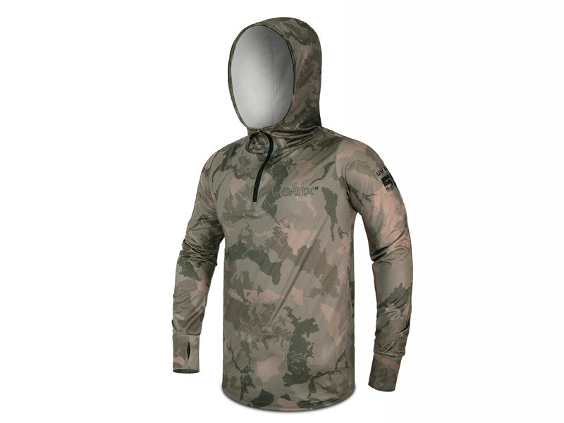 Delphin UV ARMOR 50+ Kapuzen-T-Shirt