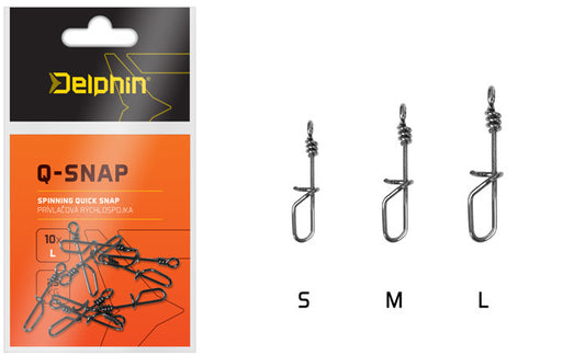 Wirbel und Snaps Delphin Q-SNAP / 10St./ 0,6mm