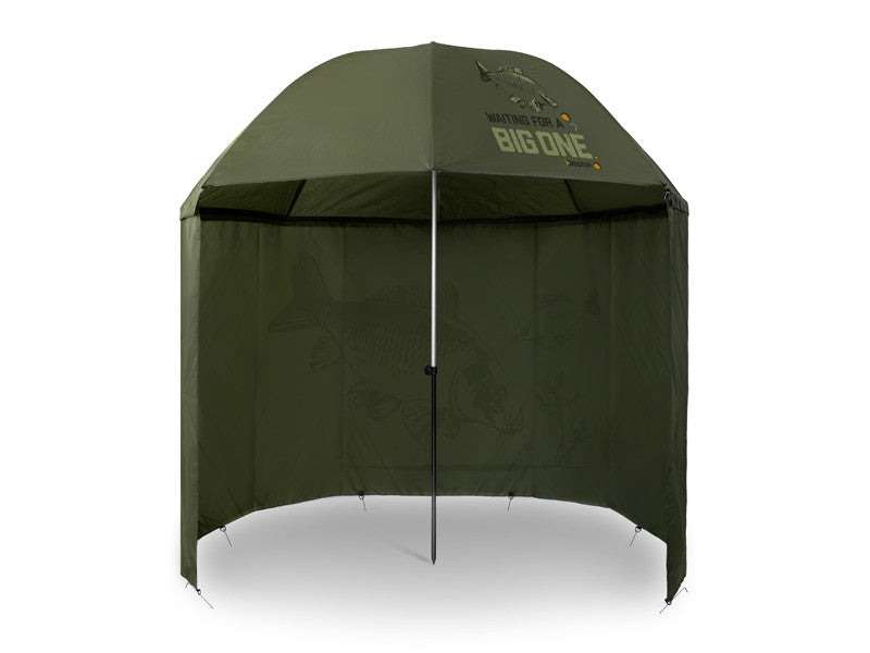 Regenschirm mit der Seitenwand Delphin BigONE CARP