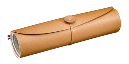 Opinel Lederrolle für 8 Messer, Hellbraun