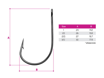 Haken Delphin B! NEO ZanderPoint BN / 10St.