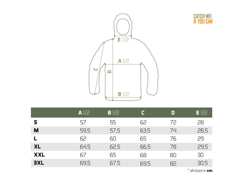 Delphin Catch me WINTER CARP Jacke