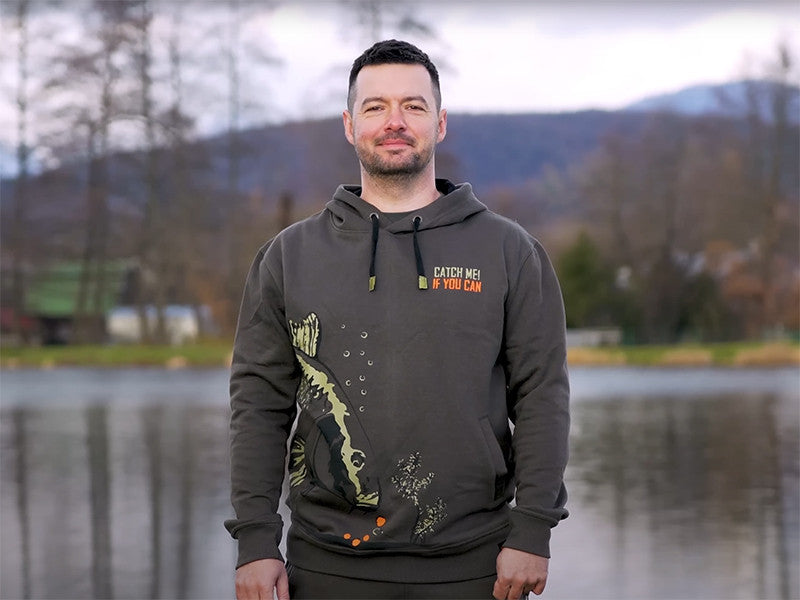 Delphin Catch me CARP NX Kapuzenpullover
