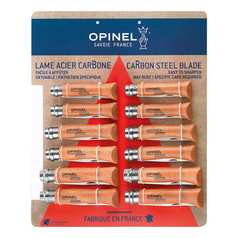 Opinel No 315 ESSENTIELS+ Küchenmesser, blau