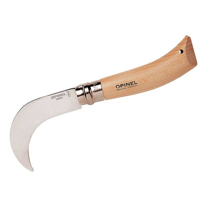 Opinel No 10 Gärtnermesser, Buchenholz, Blister
