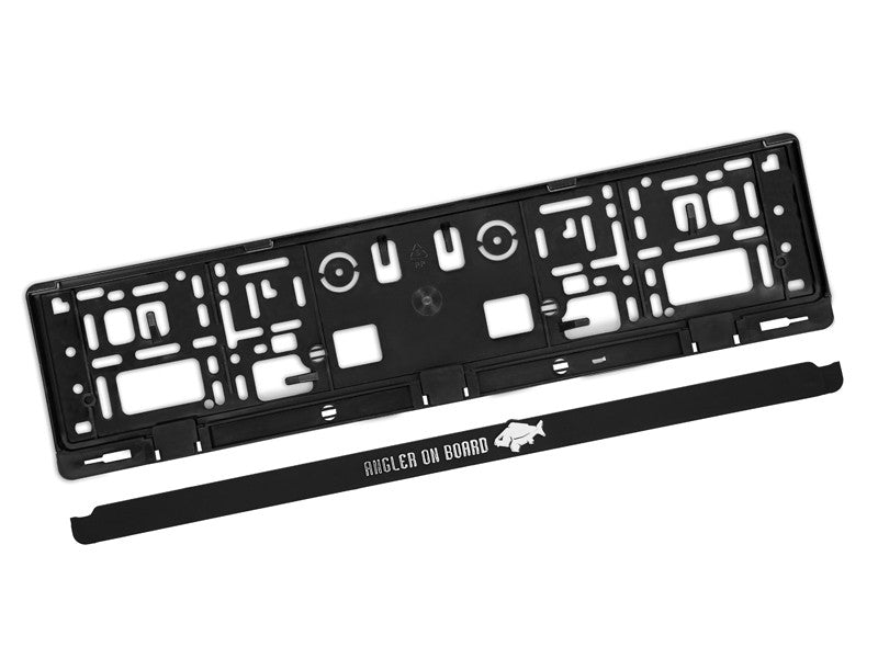 3D-Kennzeichenhalter Delphin ANGLER ON BOARD / 2 Stück