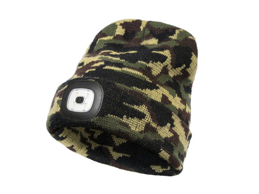 Wintermütze Delphin CamouLED
