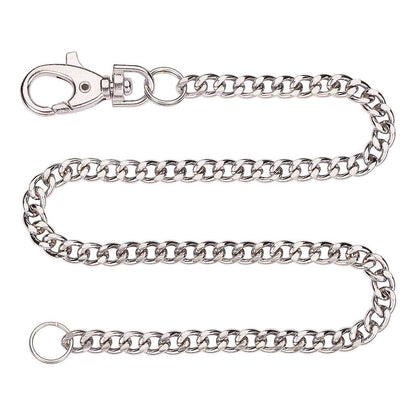 CJH Stabile Kette mit Ring, 43 cm